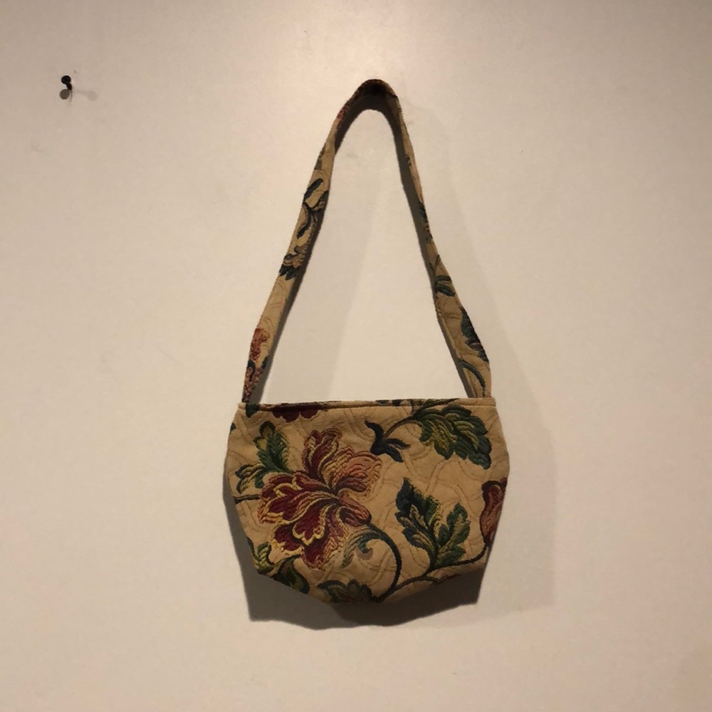 Vintage Carpet Tapestry Patterned Mini Bag
